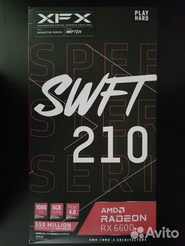 Новая видеокарта rx 6600 AMD