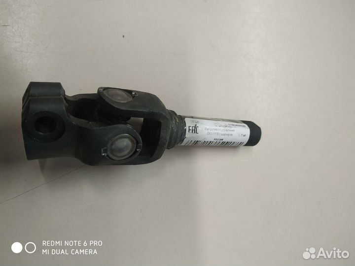 Вал рулевого управления с шарниром ваз 1118