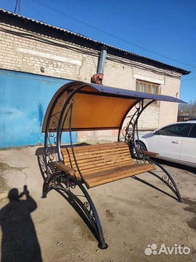 Садовые качели премиум