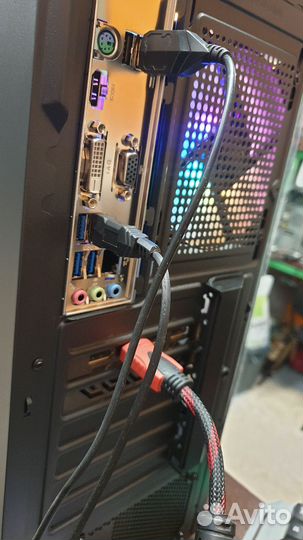 Игровой Пк Ryzen 5-4500/DDR4 16Gb/NVMe1Tb/RX5700XT