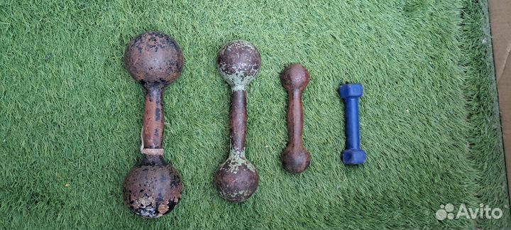 Продам фитнес комплект гиря 32 кг. Гантели