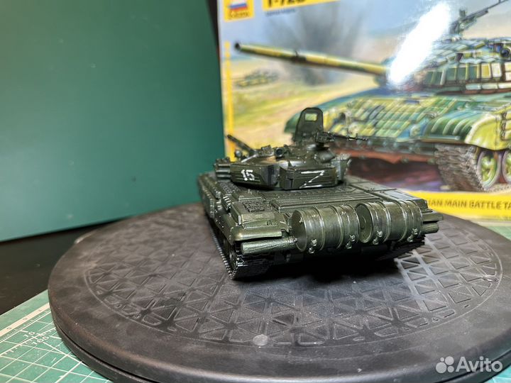 Модель танка Т-72Б