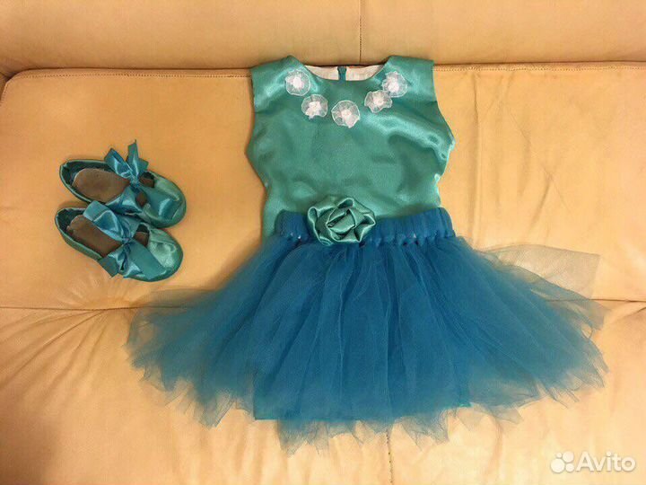 Платье для девочки 92