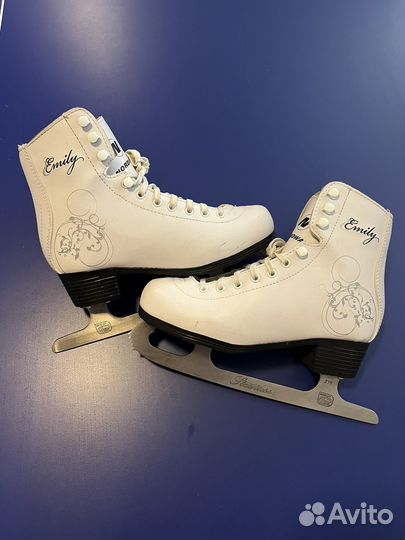 Коньки фигурные детские 34 размер