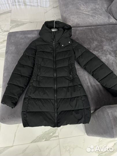 Парка пуховик и пальто размер s-м