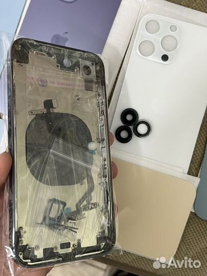 Корпуса iPhone xr 13/14 pro стекла, глазки камер