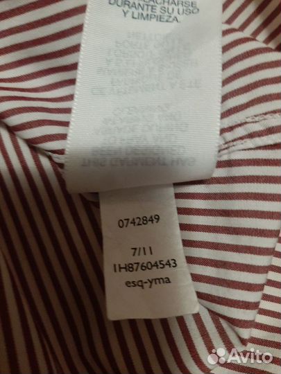 Женская рубашка в полоску Tommy Hilfiger