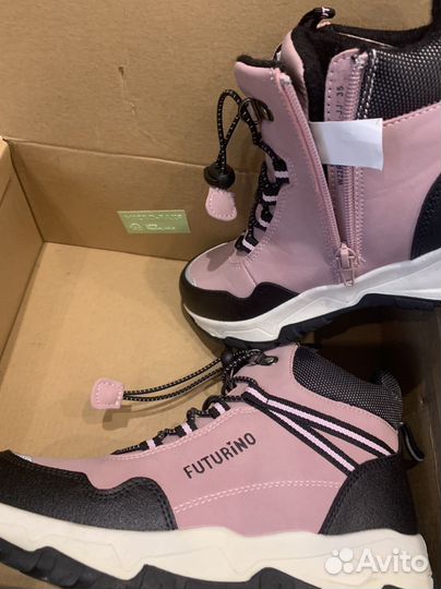 Ботинки демисезонные для девочки 35