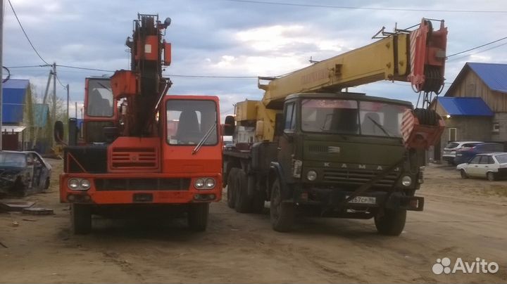 Услуги автокрана 16-20т