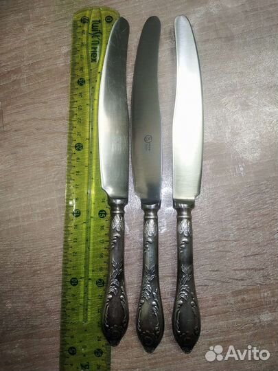 Нож столовый /мельхиор/ 24см