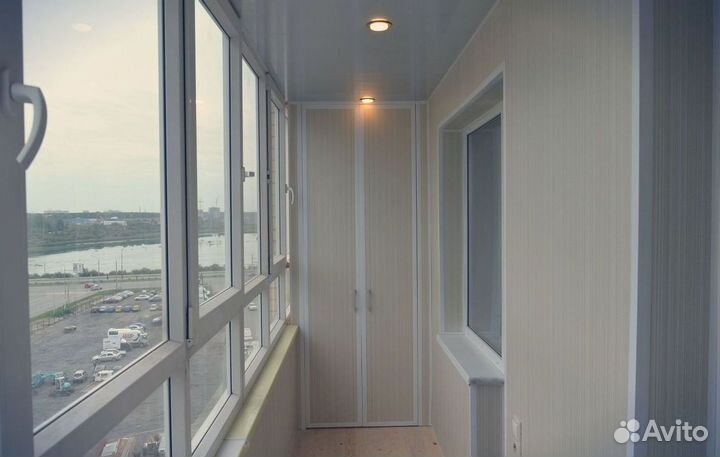 Отделка балконов и лоджий