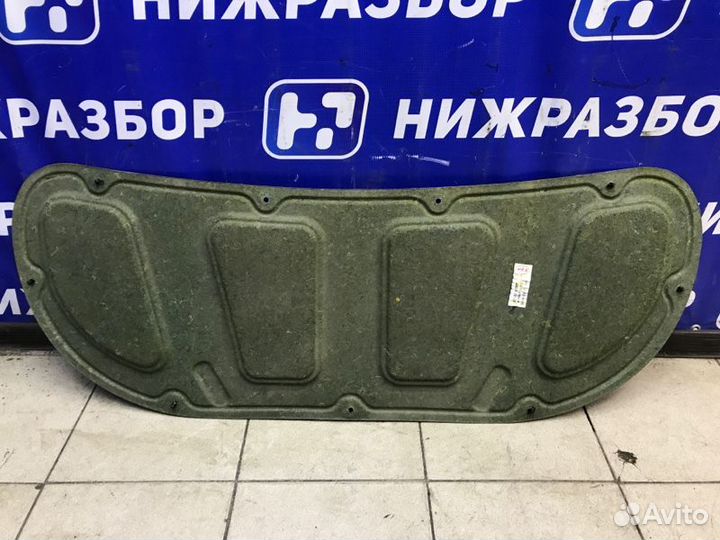 Шумоизоляция капота Kia Rio 3 1.6 G4FC 2017