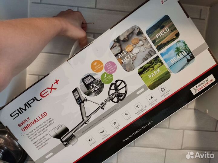 Металлоискатель Nokta marko Simplex Plus новый