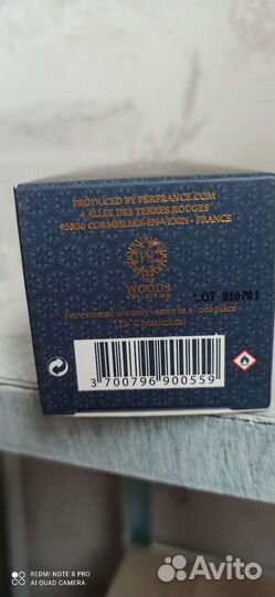 Парфюмерная вода The Woods collection Pure shine