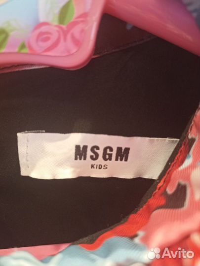 Платье с длинным рукавом msgm на 10 лет