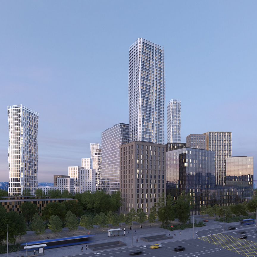 2-к. квартира, 62,1 м², 24/28 эт.