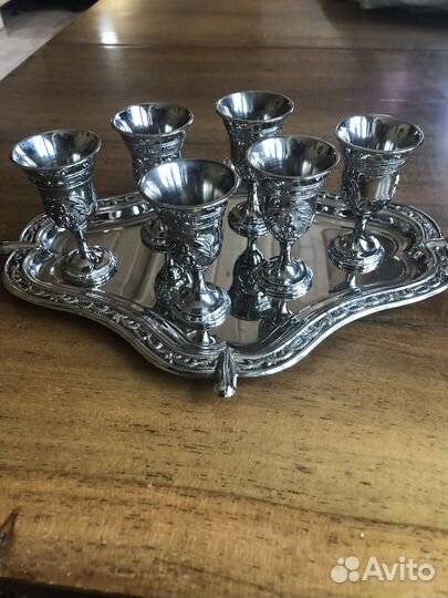 Стопки подарочные и ложки чайные