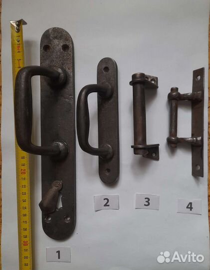 Дверные ручки старинные
