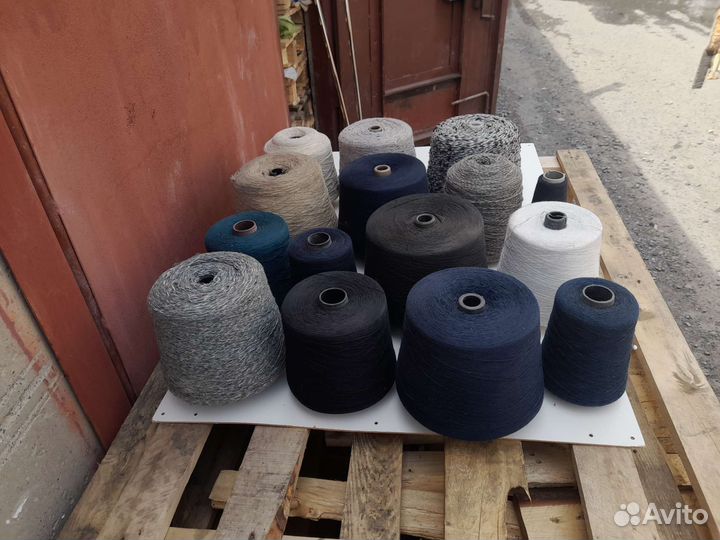 Нитки для шитья и вязания в бухтах
