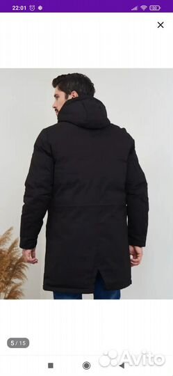 Парка Lokilo/пуховик/пальто зимнее 46-48