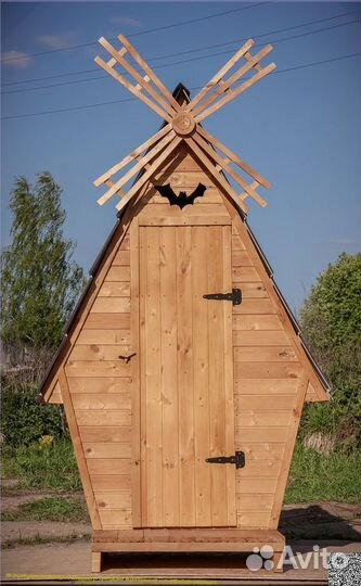 Уличный туалет с установкой