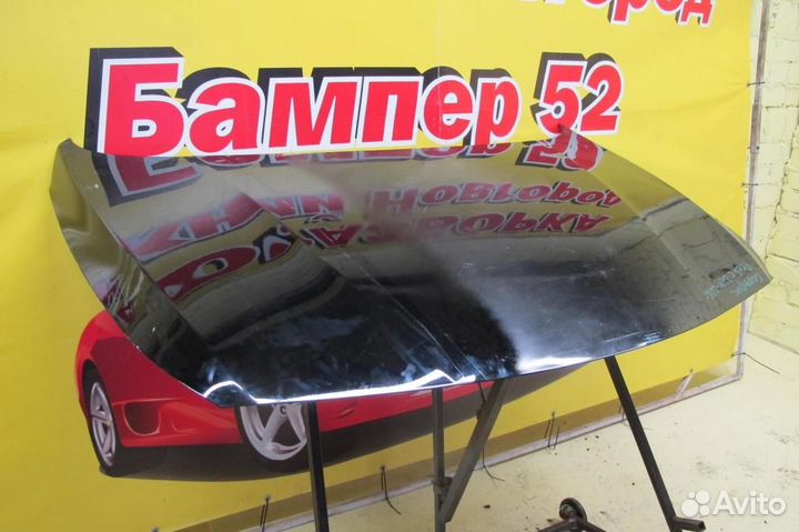 Hyundai Solaris 2010 Капот черный