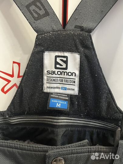 Зимним штаны salomon горнолыжные