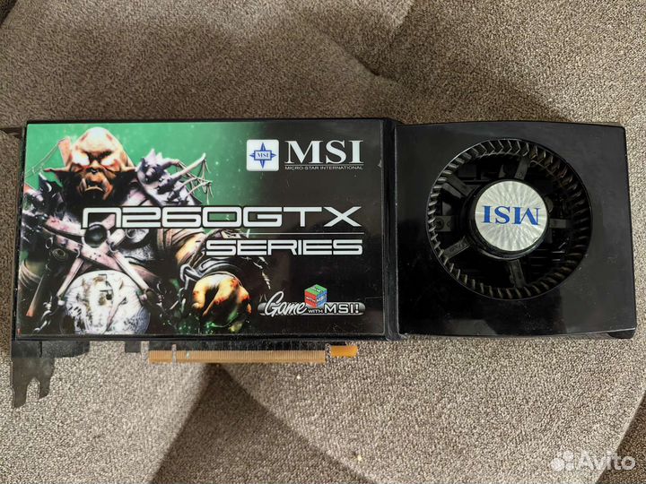 Видеокарта gtx260