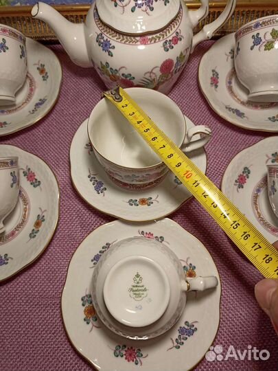 Чайный сервиз ГДР «Volkstedt. Pastorale»