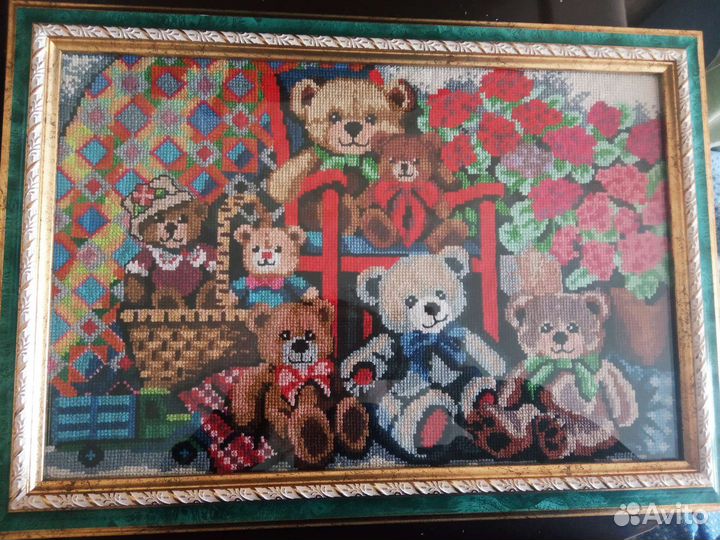 Картина,вышитая крестом