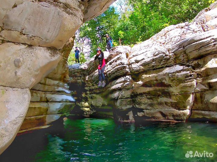 Сочи Топ-Экскурсия Каньонинг — лучшее приключение