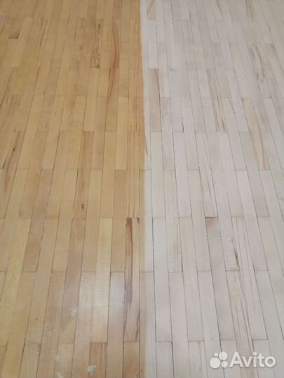 Паркетная работа, шлифовка, цикловка, лакировка