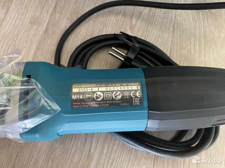 Углошлифовальная машина Makita GA5030R