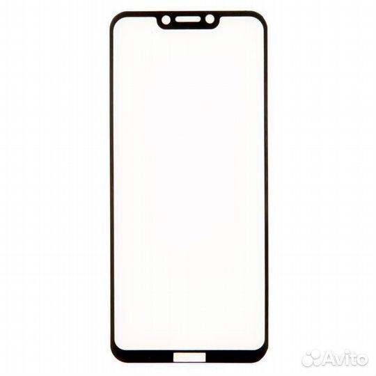 Защитное стекло 20D для Huawei Honor Play, черное