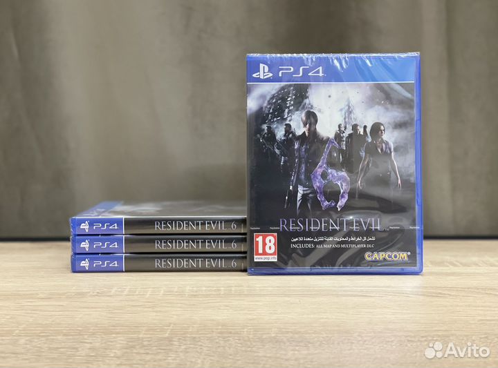 Resident Evil 6 PS4 (новый)