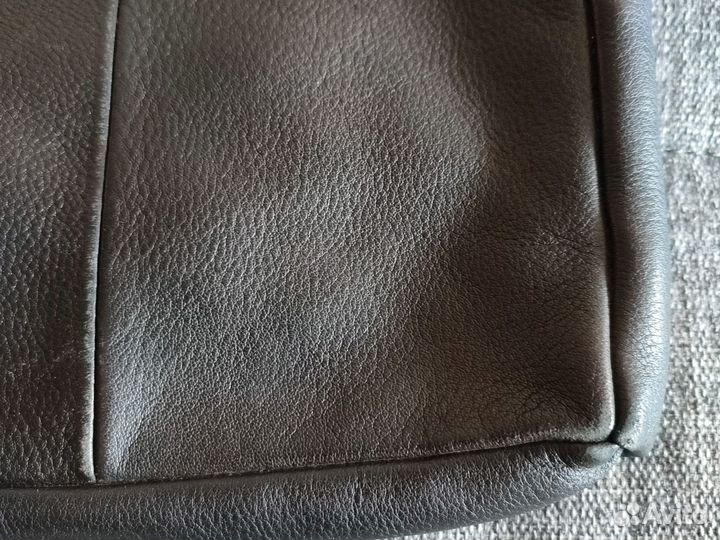 Сумка мужская натуральная кожа через плечо