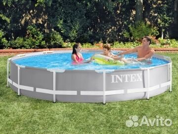 Бассейн каркасный круглый 