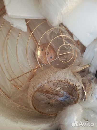 Люстра хрустальная большая