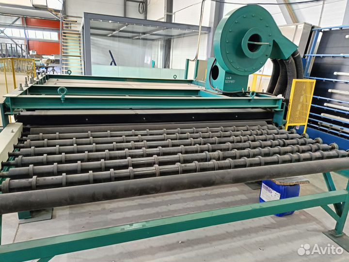 Горизонтальная мойка для стекла