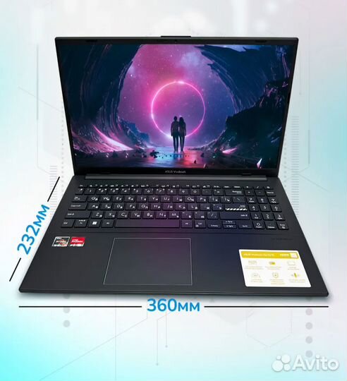 Ноутбук asus Vivobook Go 15 8/512 E1504FA-BQ1142