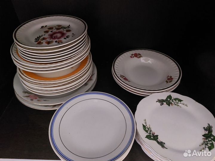 Посуда СССР и современная