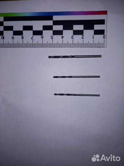 Сверла левые тонкие СССР