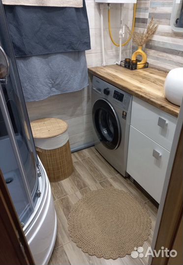 Коврик из джута