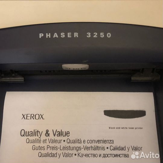 Принтер лазерный бу - Xerox phaser 3250