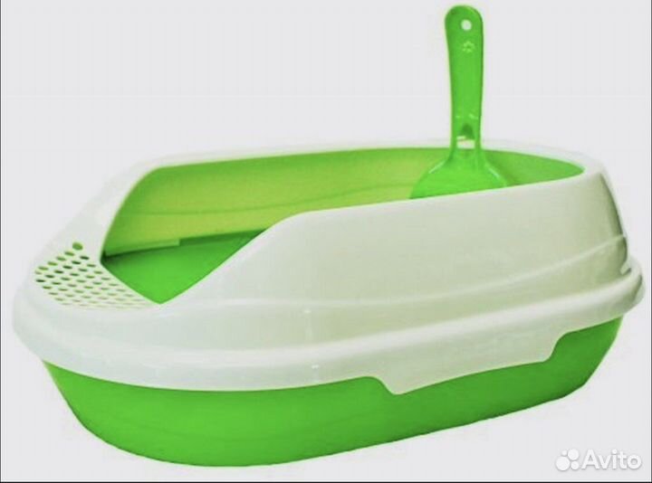 Новые аксессуары для кошек (лотки и когтеточка)