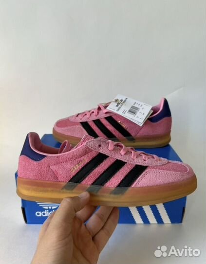 Adidas gazelle indoor bliss pink purple оригинал