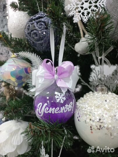 Новогодние игрушки. Шары на ёлку