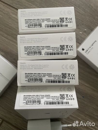 Быстрая зарядка iPhone 20w USB-C