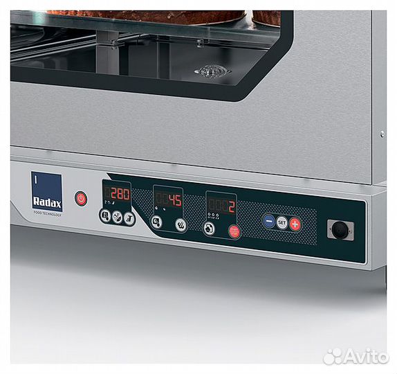 Пароконвектомат Radax tolstoy TL05dgcl с системой