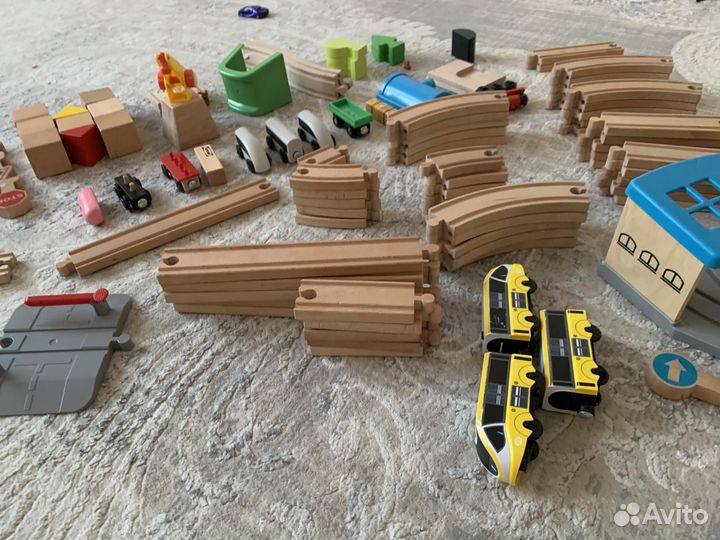 Деревянная железная дорога IKEA